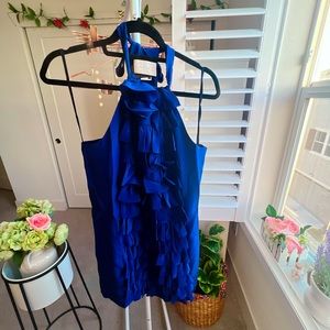 Anthropologie Short ruffle dress (NWOT)